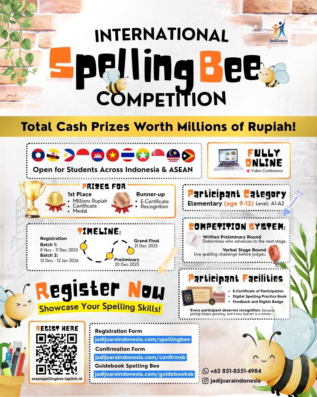 Spelling Bee Illustration
